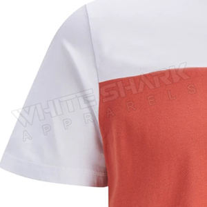 Camiseta sencilla de alta calidad OEM para hombre al por mayor, camiseta informal lisa con logotipo impreso personalizado, Camiseta holgada de 100% algodón para hombre - Product Image 4