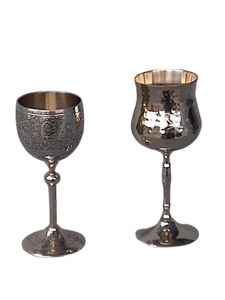 Calices en laiton plaqué argent led gratuit, calice en laiton, verre à vin, liqueur, luxe, gobelet Unique pour fête - Product Image 5