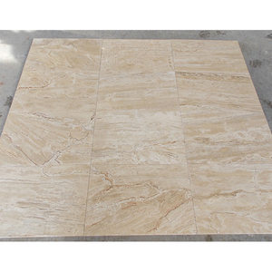 Travertine เบจ60X60ซม. อิตาลีเบจเบจทุ่งหญ้าหินอ่อน M2ราคาแผ่นใหญ่ Travertine - Product Image 4