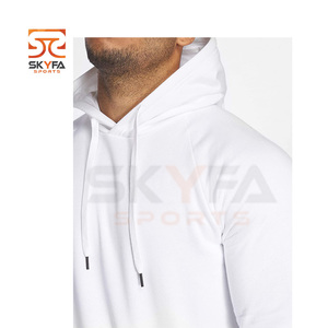 Sudadera con capucha para hombre, con forro polar, parte trasera cepillada, forro polar inverso, con punto de contraste, personalizada, 100% - Product Image 2