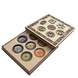 Acheter en ligne Coffret cadeau 7 Chakra Stones: Coffret cadeau 7 Chakra Stones à vendre - Product Image 1