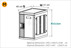 Medium Size ABS Plastic Factory Employee Key Lock Locker - Product Image 6