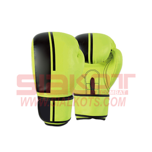 primum quality cowhide leather kickboxing gloves - Product Image 1