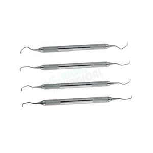 Buena venta de excavadoras escaladoras de acero inoxidable de calidad alemana instrumentos de llenado curetas Gracey - Product Image 5