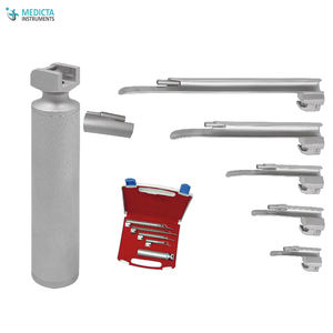 Conjunto de laringoscopio para diagnóstico de coche, conjunto de laringoscopio ecológico convencional Miller - Product Image 4