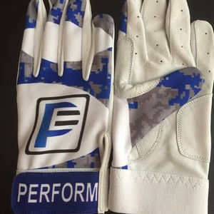 Guantes de bateo de béisbol y softbol de cuero personalizados de la mejor calidad Diseño transpirable para lanzadores - Product Image 1