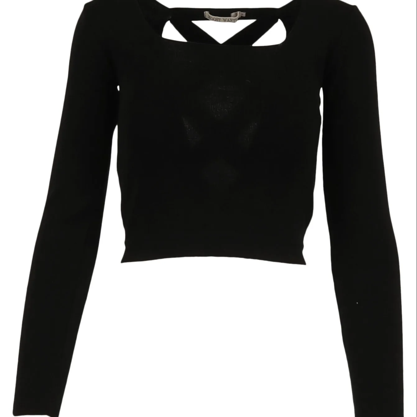 Black & Tie-Up Wrap Top For Women With Exclusive V Neck And Modern Bell Sleeves Styling Must Buy Women Dress Wear