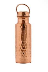 Healthy Drinking Copper Water Bottle Modern Hammered Long-Lasting Quality Eye-Catching Amazing Copper <b>Drinkware</b> Bottles Low MOQ - Product Image 6