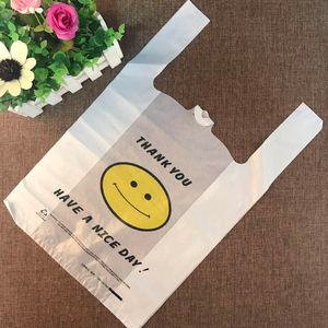 Fabricante de Vietnam, bolsa de ropa de embalaje personalizada, bolsa de embalaje de camisetas de plástico para uso en supermercados, bolsa de plástico para comestibles - Product Image 1