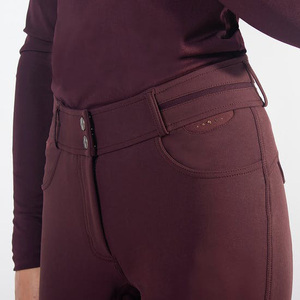 Culottes équestres à la mode vêtements de compétition pantalons taille haute vêtements personnalisés en gros culottes en silicone pour l'équitation - Product Image 3