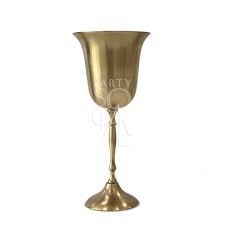 Copa de Vino Rústica de Latón Grabada, Cáliz Hecho a Mano, Vaso Metálico Vintage, Utensilios de Bar, Decoración para Mesa de Bar, Boda o Fiesta - Product Image 3