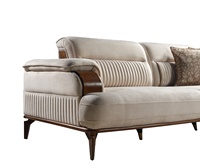 Canapé convertible moderne en bois, vente en gros directe d'usine, ensemble de meubles pour salon, hôtel, salle à manger et bureau à domicile