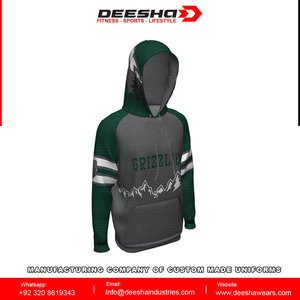 High Quality Custom Waterproof Eco-Friendly 220g Fleece Sublimation Printed Anti-Pilling Pullover Hoodie Men Winter Sweatshirt - Product Image 2