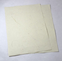 Juego de Papelería Ecológico de Papel de Algodón Crema Premium con Logotipo Personalizado para Manualidades, Escritura de Cartas y Regalos Promocionales (Deckle)