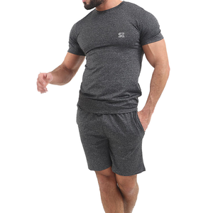 Ensemble deux pièces pour homme, survêtement de couleur unie, sweat à capuche et short, meilleures ventes, été - Product Image 6