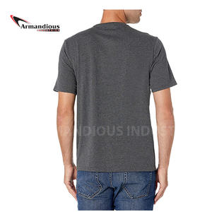 2025 nouvelle vente chaude en gros hommes mode surdimensionné coton/Polyester Gym T-Shirt impression numérique échantillon gratuit inclus - Product Image 3