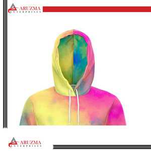 เสื้อฮู้ดผ้าฟลีซหนาสำหรับทั้งชายและหญิงเสื้อมีฮู้ดผ้าหนาพิมพ์ซับลิเมชันแบบกำหนดเอง - Product Image 5