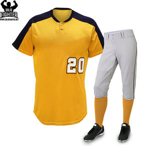 ใหม่ขายส่งปรับแต่งระเหิดผู้ชายเบสบอลซอฟต์บอลเครื่องแบบเสื้อ - Product Image 6