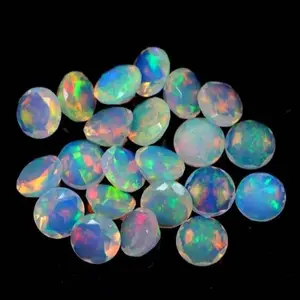 13mm bulat brilian alami Etiopia Opal "grosir harga pabrik batu permata kualitas tinggi" | Alami WELO Etiopia OPAL |