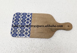 Planches à fromages en bois écologiques avec impression en émail pour la maison, l'hôtel, le restaurant et la cuisine utilisent des blocs à découper de style vintage personnalisés - Product Image 2