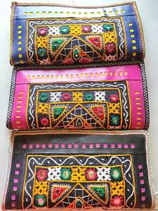 Banjara India bordado hecho a mano embrague bolsas venta al por mayor bolsos de las señoras para las mujeres de moda y accesorios - Product Image 5