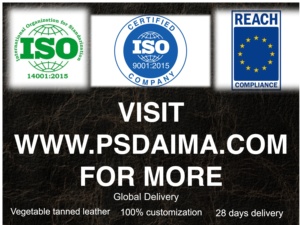 Cuero trenzado plano doblado NAPA | Fabricante de calidad | Gran solidez al frotamiento, solidez a la luz y solidez a la transpiración PSD - Product Image 2