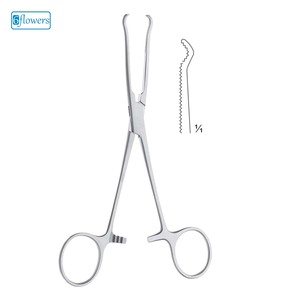 คีมยึดกระดูกด้วยมือทำจากสเตนเลสพื้นฐานเครื่องมือผ่าตัด - Product Image 1