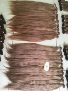 Extensions de cheveux Remy à la kératine pré-collées, Vietnam, double trame, texture lisse, luxe, 8-26 pouces, longueur étirée, meilleure usine - Product Image 3