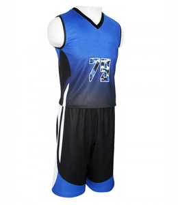 Best Quality Professional Basketball Uniform Set Custom Sublimation Print Plus Size Breathable Sportswear with Logo Wholesale - Product Image 5
