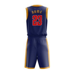 Nuevo Uniforme de Baloncesto Reversible Personalizado, Uniforme Deportivo para Equipos, Uniforme de Baloncesto con Sublimación de Nuevo Diseño en Venta - Product Image 4