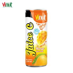 Pour VINUT meilleure vente 250ml jus de mangue en conserve fabricant OEM purée avec bon goût pour une bonne santé - Product Image 1