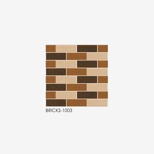 Carreaux de sol décoratifs antidérapants en céramique d'aspect pierre multicolore 400x400mm - Product Image 5