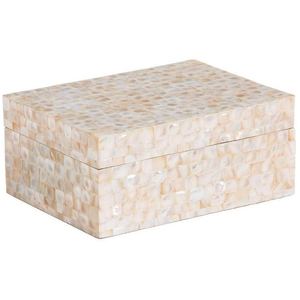 Caja de incrustación de perlas Madre, mopa decorativa de MDF de alta calidad, caja de regalo con incrustaciones de perlas Madre, acentos para el hogar Axiom - Product Image 2