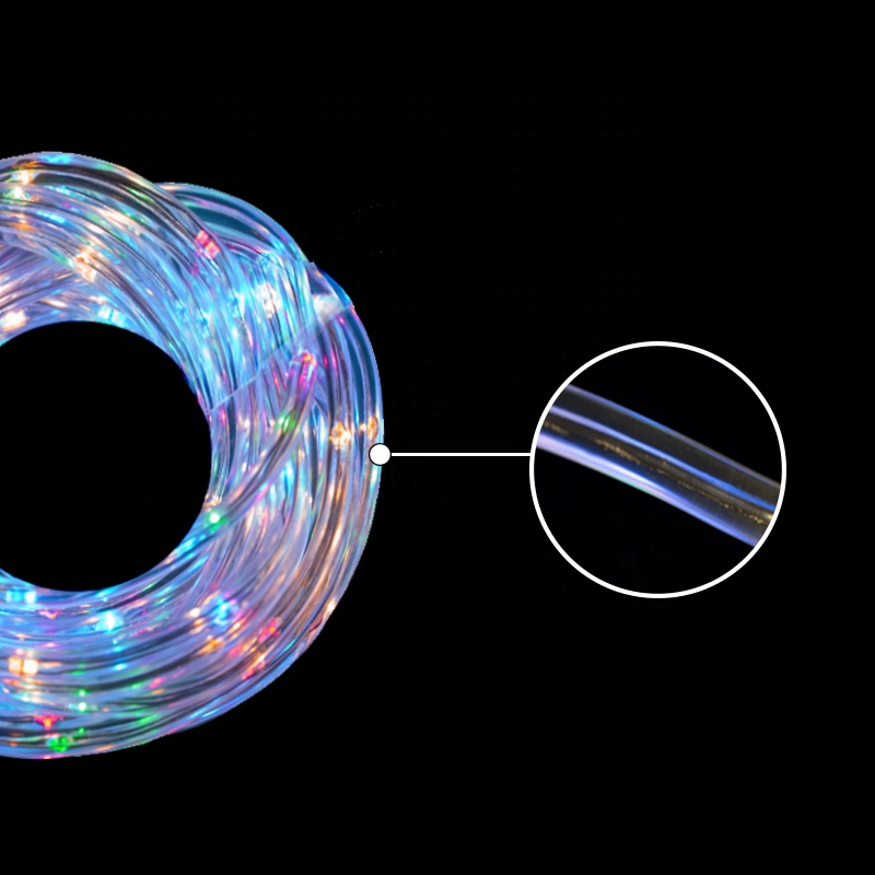 Многоцветная Рождественская сказочная светодиодная микропроводная лампа медная веревка для украшения праздника