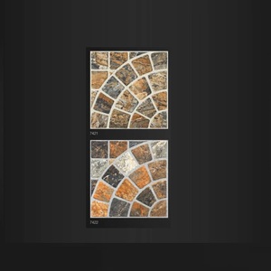 Carreaux de sol de stationnement en céramique à surface dure et rugueuse 40x40cm - Product Image 1