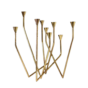 Metal <b>Gold</b> Color <b>Candle</b> <b>Holder</b> With Highest Quality <b>Candle</b> <b>Holder</b> For Home Wedding And Hotel Decoration Use - Product Image 6