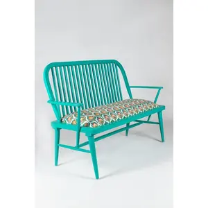 木制长椅W/uphosltery座椅现代沙发沙发家具沙发