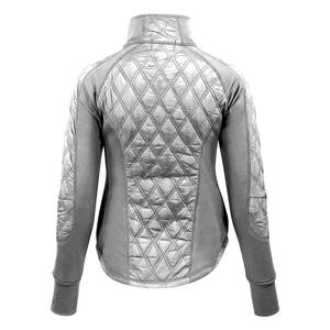 Nuevas y elegantes chaquetas acolchadas con logotipo personalizado para mujer, chaquetas de burbujas transpirables de alta calidad, chaquetas de invierno informales para mujer - Product Image 2