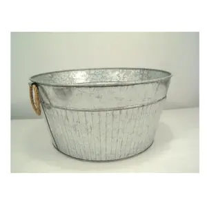 Metal Galvanized <b>Wash</b> <b>Tub</b> for Home Use - Product Image 1