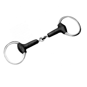 Nueva broca de mordaza holandesa occidental de acero inoxidable para caballos personalizada, broca de plata alemana con función de trasero de huevo hueco duradero - Product Image 1