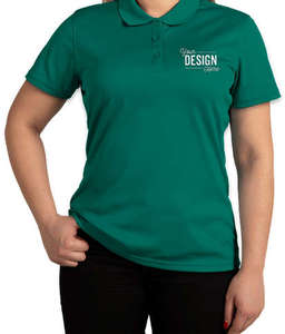 Personalizar venta al por mayor de poliéster Spandex Golf camisa de las mujeres transpirable camisa de Polo de las señoras de secado rápido T camisa - Product Image 2