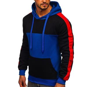 Sweat-shirt à capuche anti-rétrécissement écologique en polaire imprimé de logo personnalisé pour hommes de grande taille de haute qualité - Product Image 3