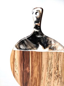 Monochrome Rond D'acacia Planche - Product Image 3