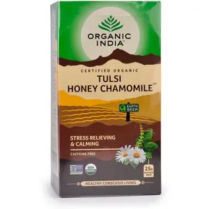 Kruidenthee Biologische India Tulsi Honing Kamille Thee (25Dip) Biologische Thee