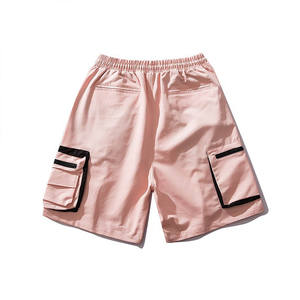 Nouveau Style 100% coton Logo personnalisé vêtements de sport pour hommes entraînement respirant Fitness multicolore Shorts - Product Image 4