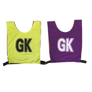 Latest Sportswear <b>Adult</b> Youth <b>Bibs</b> Netball 7 Pcs Netball Training Vest Soccer <b>Bib</b> Sports Pinnies - Product Image 1