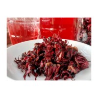 Fleurs d'hibiscus séchées, également appelées sorrel ou flor de jamaïque, pour faire du thé glacé, de la pavlova, des sauces et bien plus encore