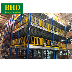 Good Product High Quality Industrial Powder Coating Carbon Steel Platform Selective Pallet Rack Type CE Certified 100-1000kg/m - Product Image 4