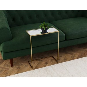 Luxury Gold <b>Side</b> <b>Table</b> <b>High</b> Quality Bulk Quantity Vintage Unique Modern New Design Customization Acceptable Made in India 2024 - Product Image 1