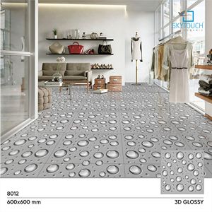 Nueva simplicidad Diseño brillante Anticorrosión Gran oferta Característica de diseño Uso doméstico Tira de azulejos de pared y suelo impresos en 3D - Product Image 3